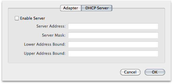 vboxnet0 DHCP